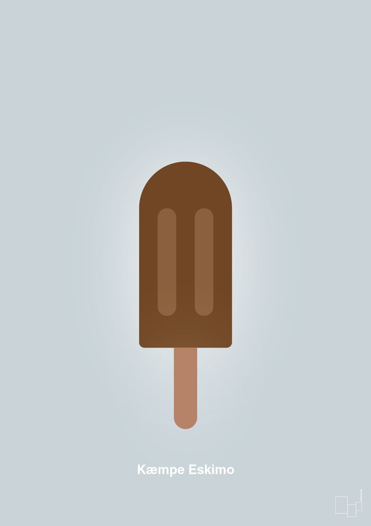 plakat: kæmpe eskimo - light drizzle-Is-A1two3
