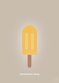 plakat: københavner stang - creamy mushroom-Is-A1two3