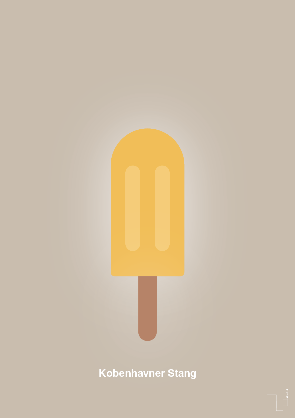 plakat: københavner stang - creamy mushroom-Is-A1two3