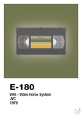 plakat: videobånd e-180 - secret meadow-Retro-A1two3