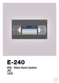 plakat: videobånd e-240 - dusty lilac-Retro-A1two3