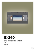 plakat: videobånd e-240 - misty forrest-Retro-A1two3