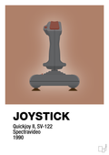 plakat: joystick quickjoy II - cider spice-Retro-A1two3