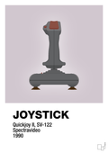 plakat: joystick quickjoy II - dusty lilac-Retro-A1two3