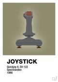 plakat: joystick quickjoy II - misty forrest-Retro-A1two3