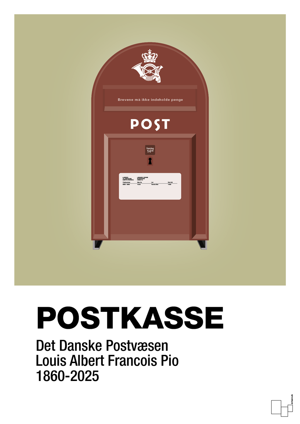 plakat: postkasse - back to nature-Retro-A1two3