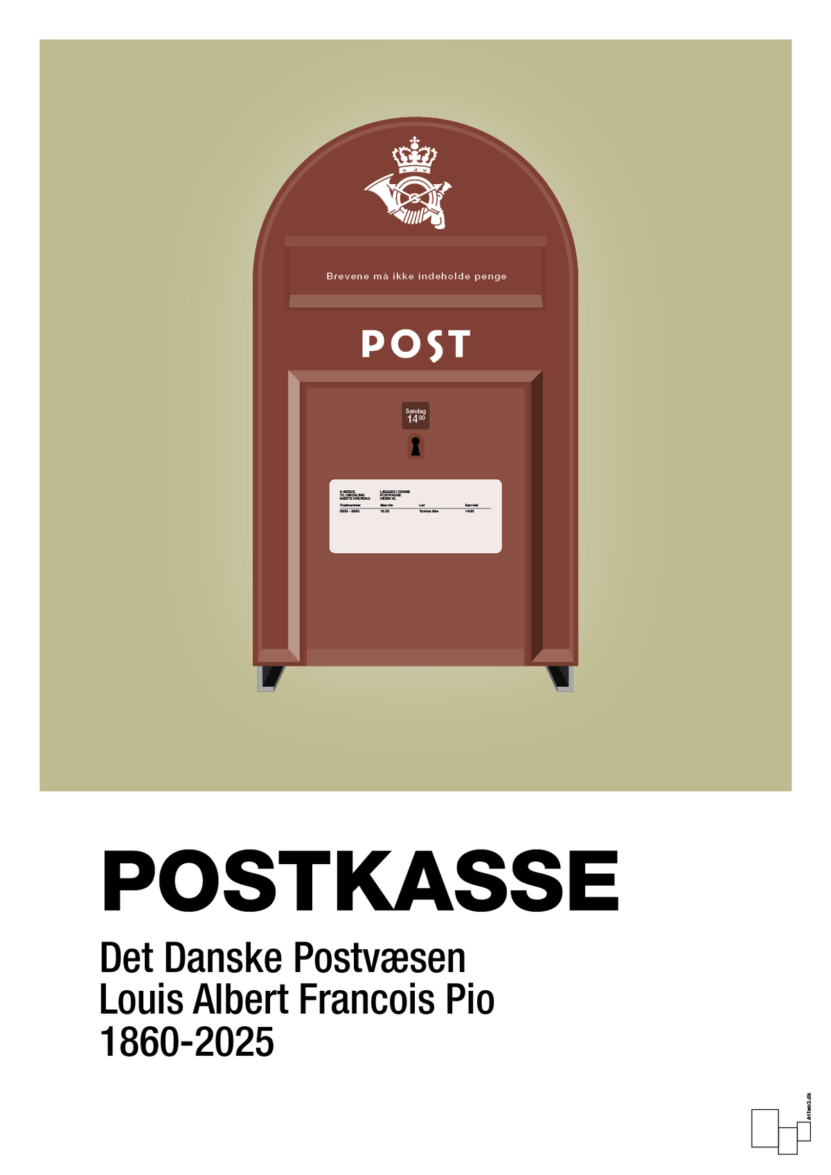 plakat: postkasse - back to nature-Retro-A1two3