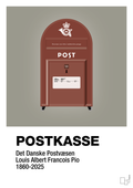 plakat: postkasse - battleship gray-Retro-A1two3