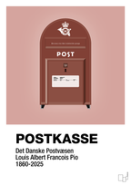plakat: postkasse - bubble shell-Retro-A1two3
