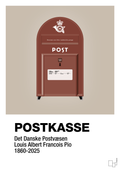 plakat: postkasse - creamy mushroom-Retro-A1two3