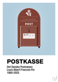 plakat: postkasse - heavenly blue-Retro-A1two3