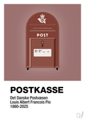 plakat: postkasse - plum-Retro-A1two3