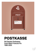 plakat: postkasse - powder-Retro-A1two3