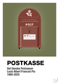 plakat: postkasse - secret meadow-Retro-A1two3