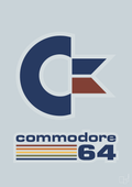 plakat: commondore 64 - light drizzle