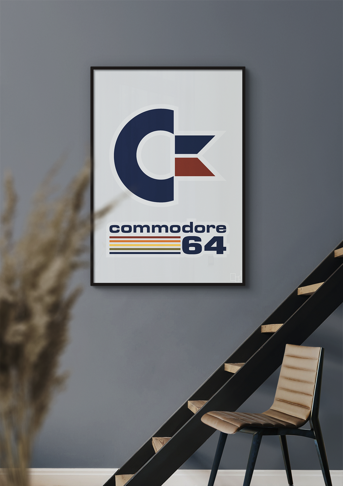 plakat: commondore 64 - plum