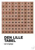 plakat: Den lille tabel - cider spice-Tal-A1two3
