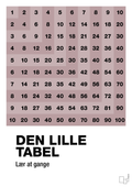plakat: Den lille tabel - light rose-Tal-A1two3
