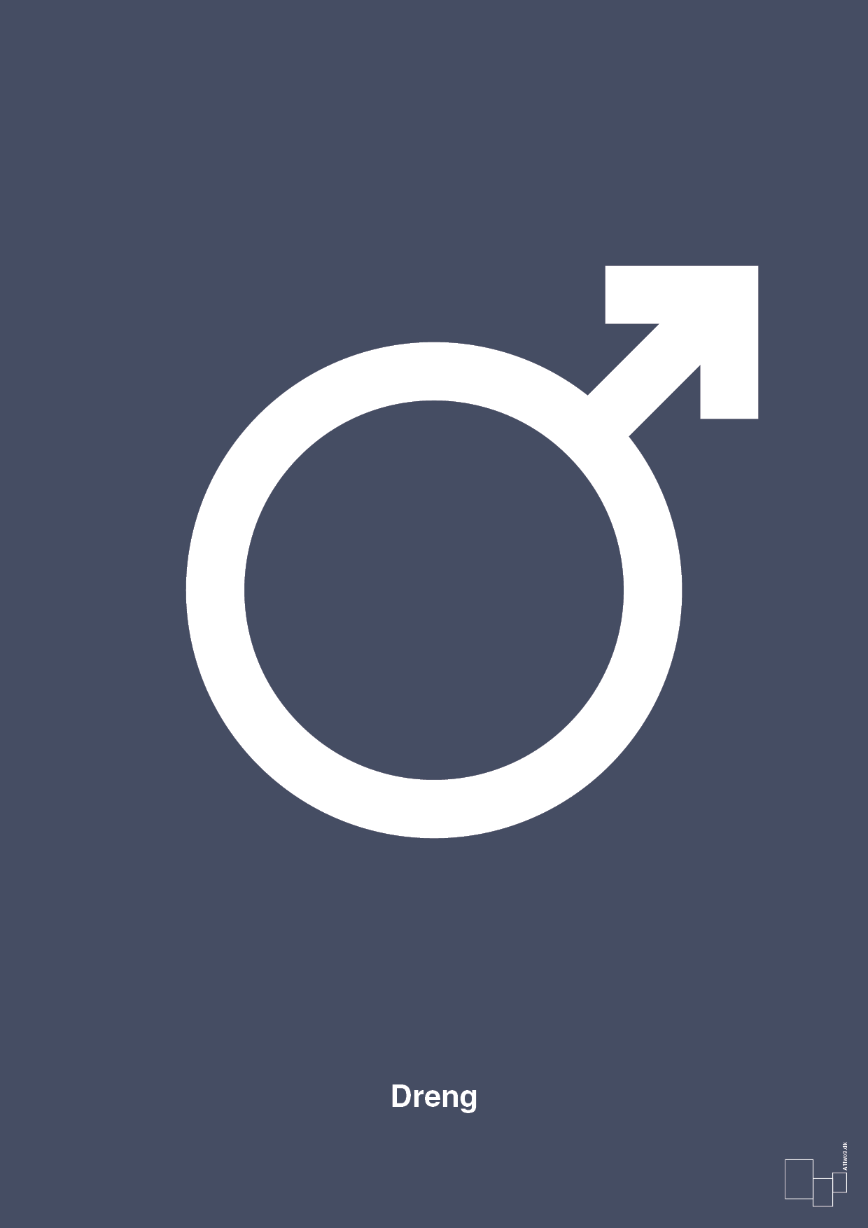 Symbol for dreng - petrol-Symboler-A1two3