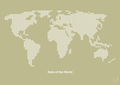 plakat: verdenskort - back to nature-Kort-A1two3