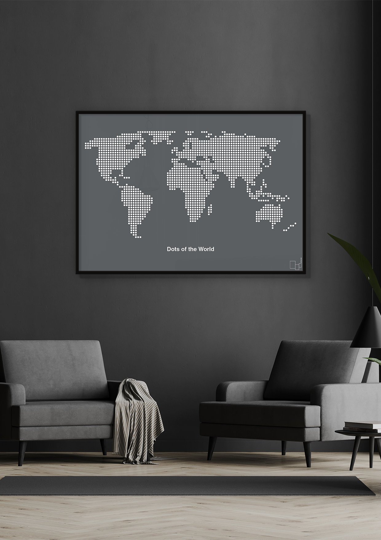 Verdenskort - petrol-Kort-A1two3