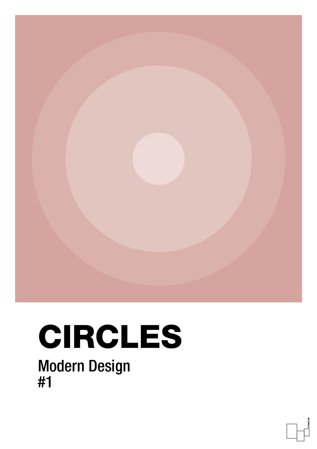 plakat: circles #1 - bubble shell-Illustrationer-A1two3