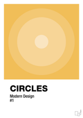plakat: circles #1 - honeycomb-Illustrationer-A1two3