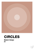 plakat: circles #1 - powder-Illustrationer-A1two3
