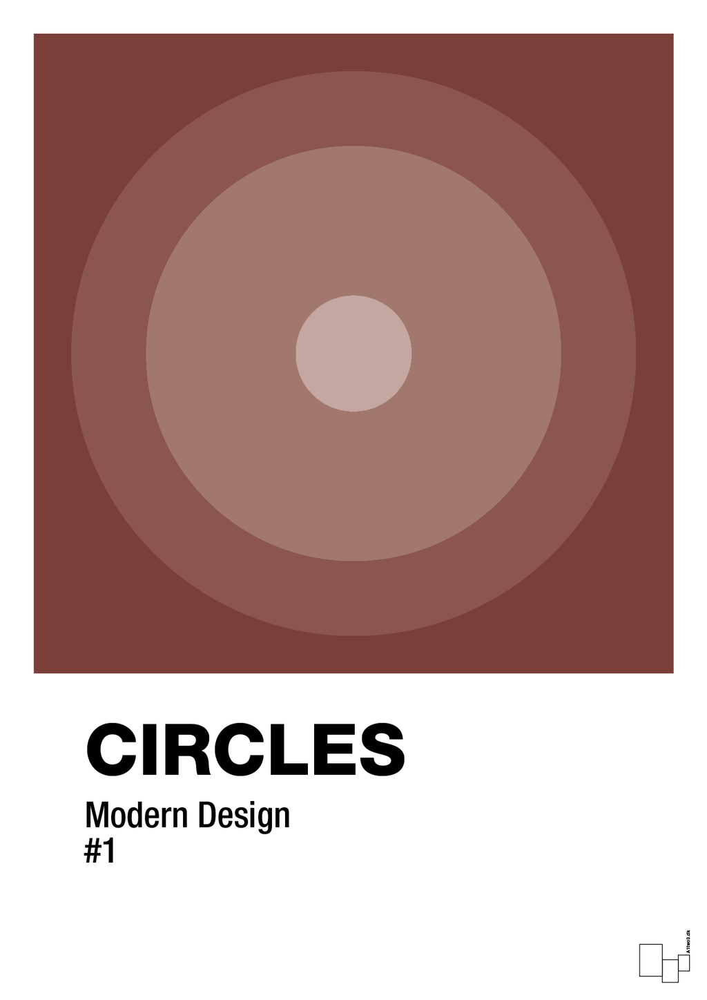 plakat: circles #1 - red pepper-Illustrationer-A1two3