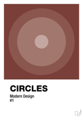 plakat: circles #1 - red pepper-Illustrationer-A1two3