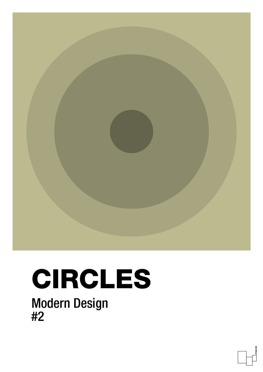 plakat: circles #2 - back to nature-Illustrationer-A1two3