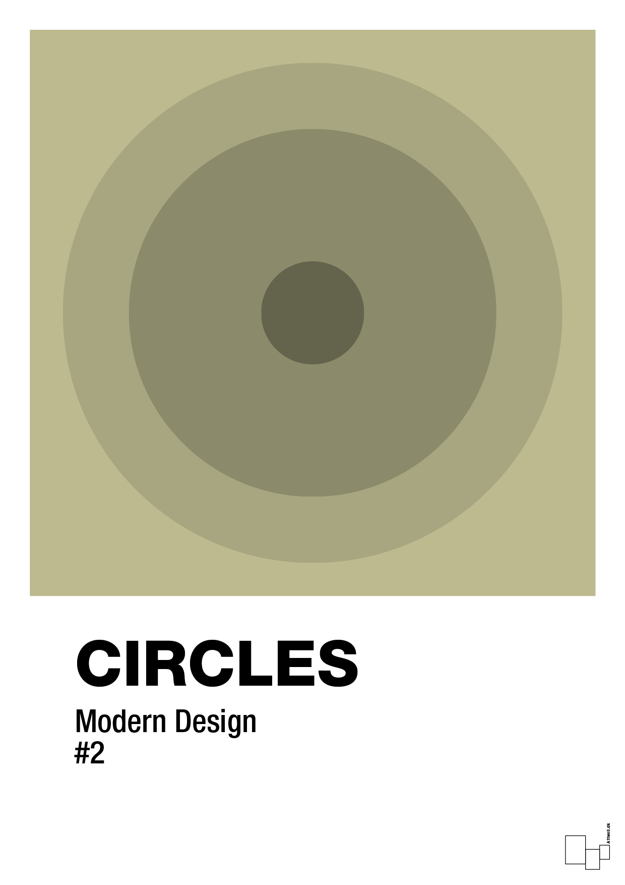 plakat: circles #2 - back to nature-Illustrationer-A1two3