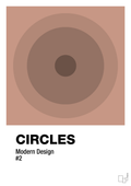 plakat: circles #2 - powder-Illustrationer-A1two3