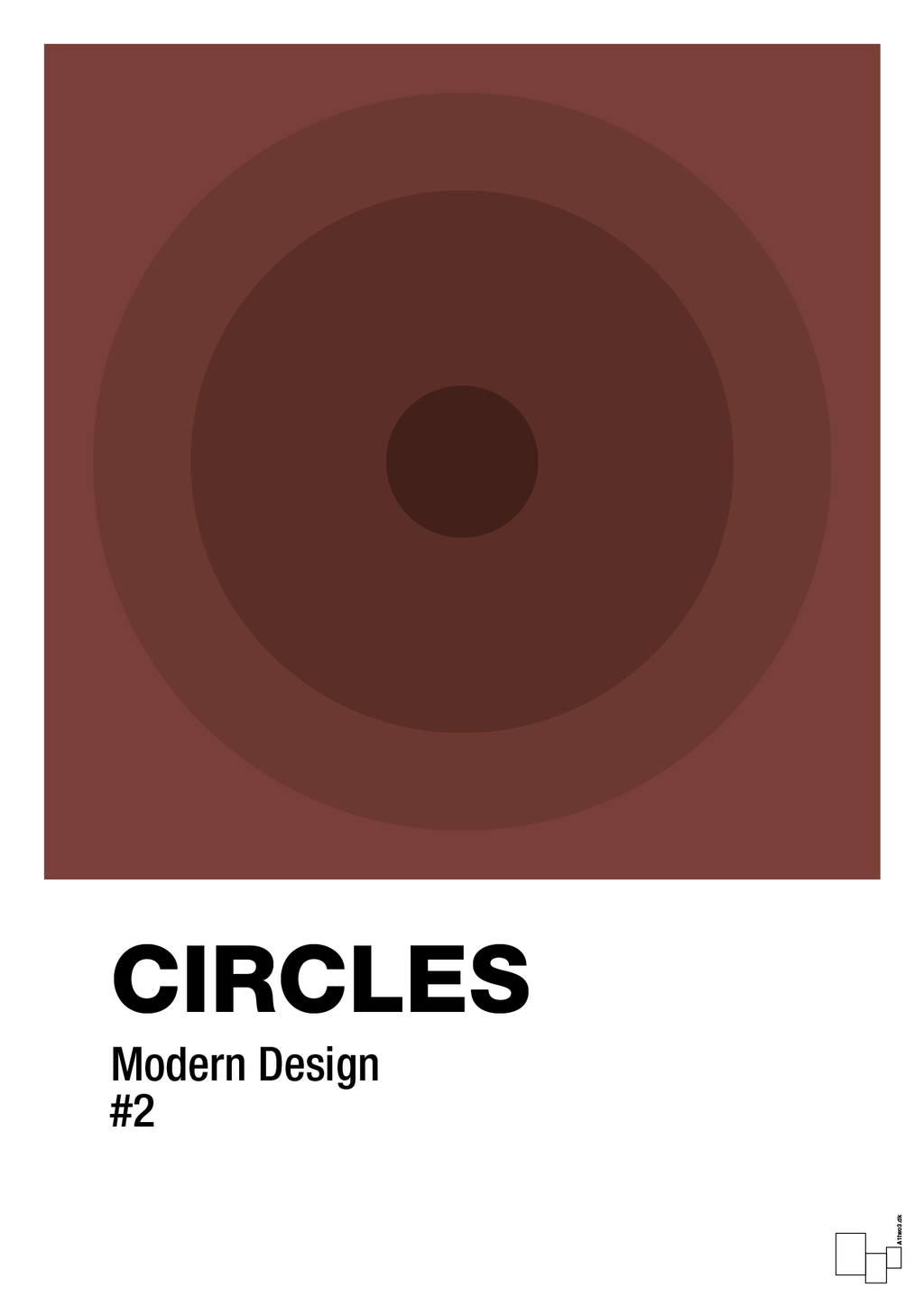plakat: circles #2 - red pepper-Illustrationer-A1two3