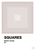 plakat: squares #3 - broken beige-Illustrationer-A1two3