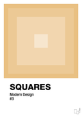 plakat: squares #3 - charismatic-Illustrationer-A1two3
