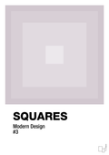 plakat: squares #3 - dusty lilac-Illustrationer-A1two3