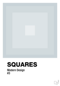 plakat: squares #3 - light drizzle-Illustrationer-A1two3