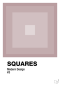 plakat: squares #3 - light rose-Illustrationer-A1two3