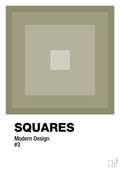 plakat: squares #3 - misty forrest-Illustrationer-A1two3