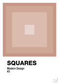 plakat: squares #3 - powder-Illustrationer-A1two3