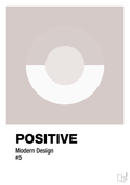plakat: positive #5 - broken beige-Illustrationer-A1two3