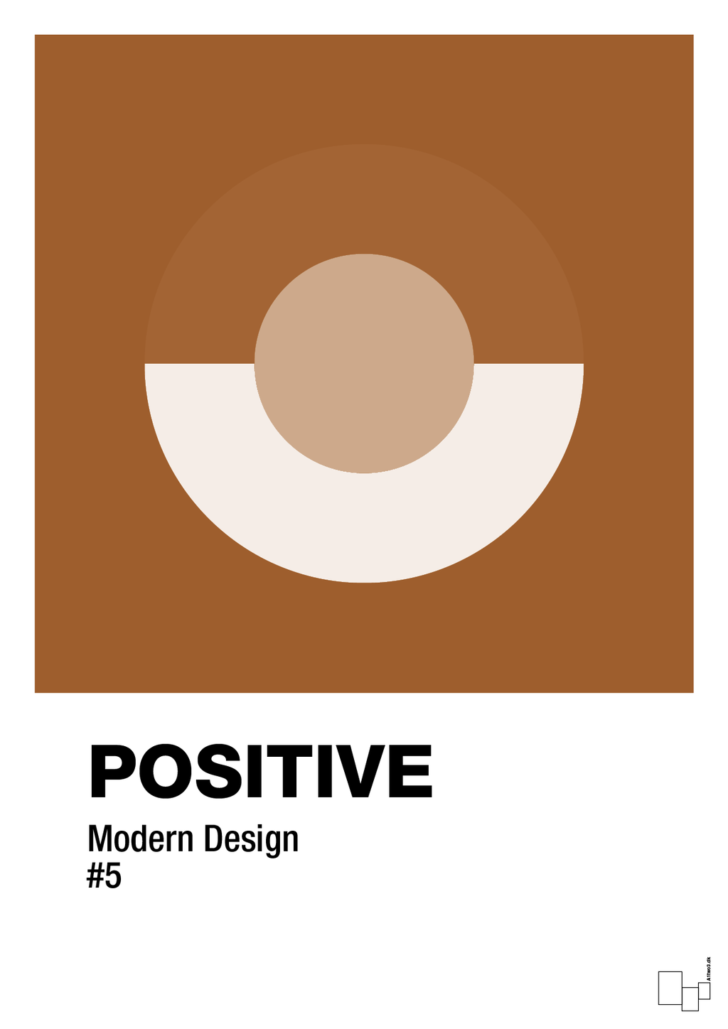 plakat: positive #5 - cognac-Illustrationer-A1two3