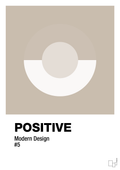 plakat: positive #5 - creamy mushroom-Illustrationer-A1two3