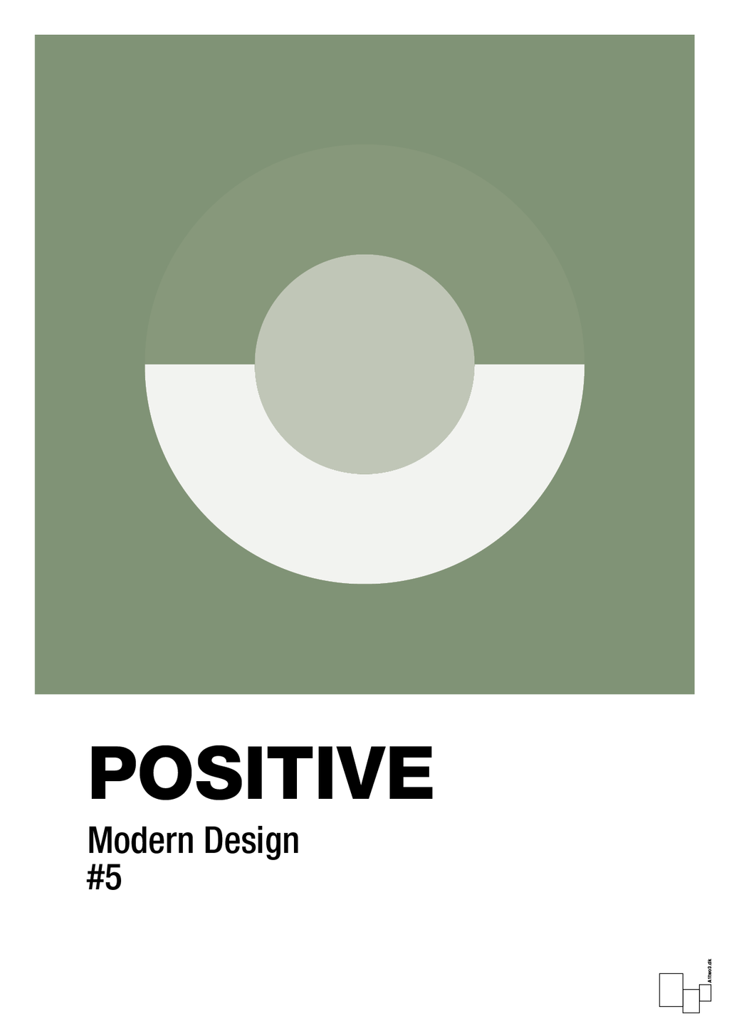plakat: positive #5 - jade-Illustrationer-A1two3
