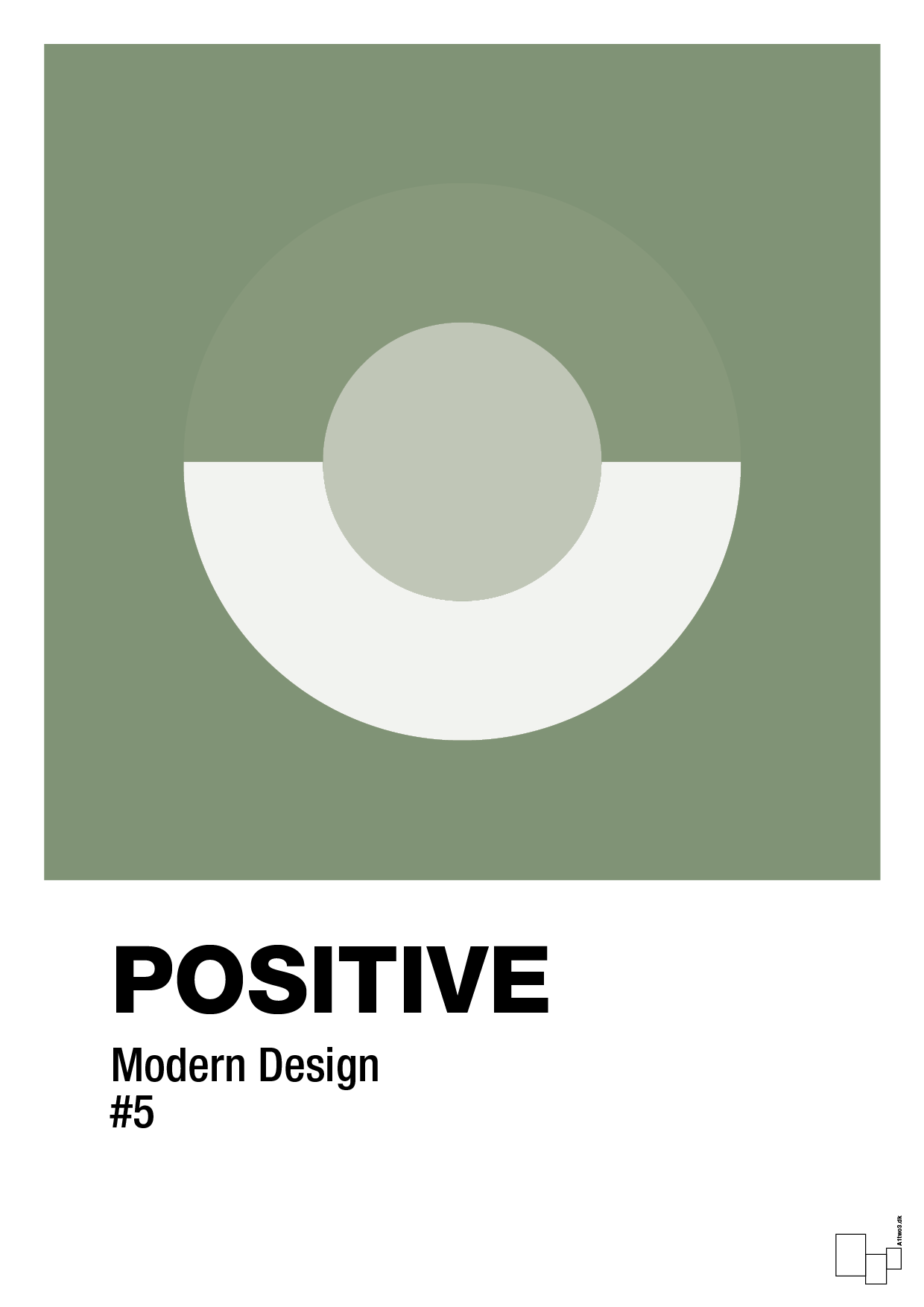 plakat: positive #5 - jade-Illustrationer-A1two3