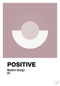 plakat: positive #5 - light rose-Illustrationer-A1two3