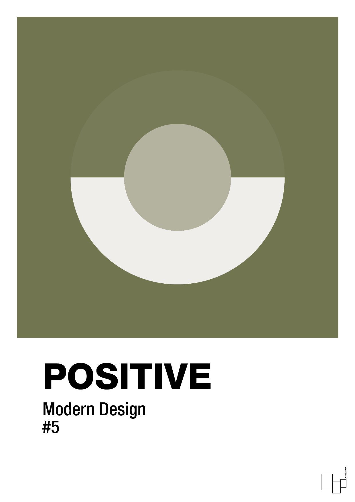 plakat: positive #5 - secret meadow-Illustrationer-A1two3