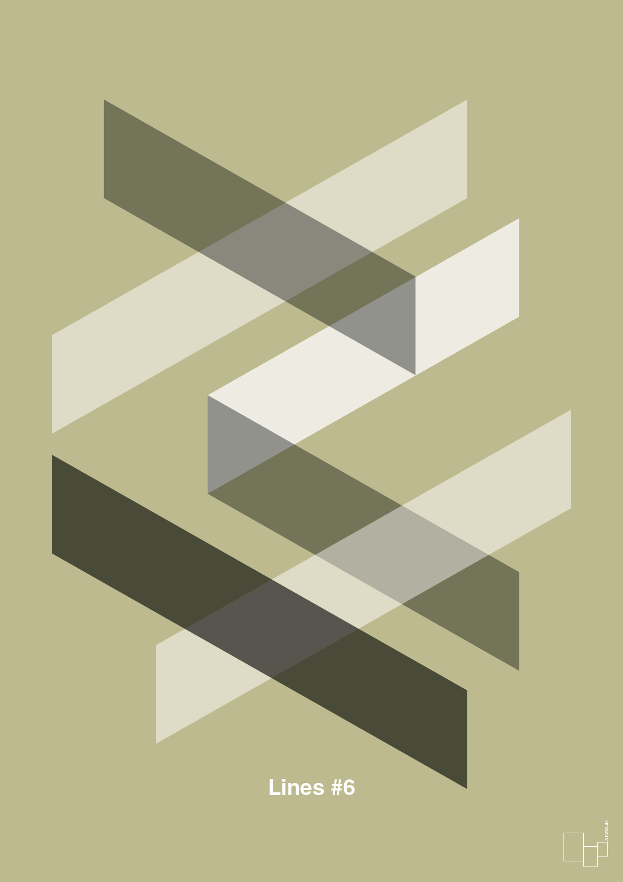 plakat: lines #6 - back to nature-Illustrationer-A1two3
