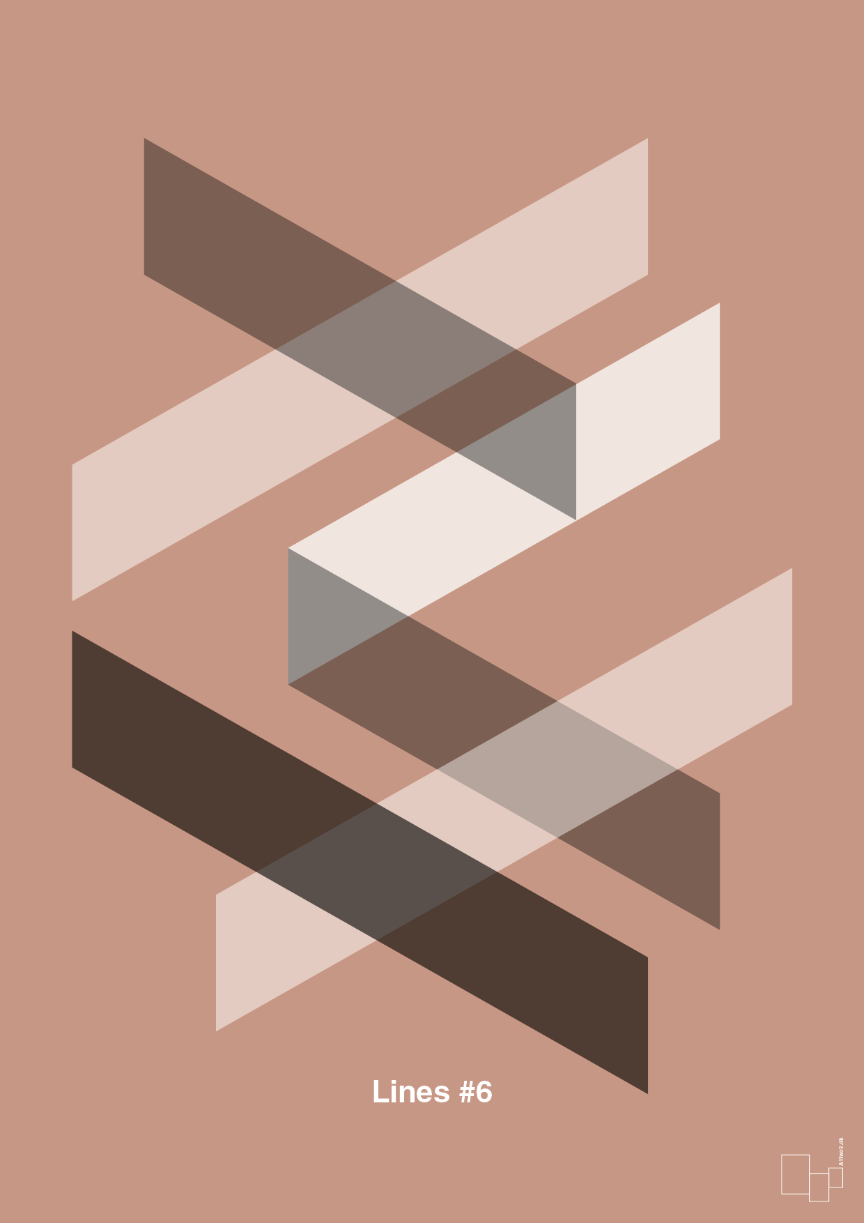 plakat: lines #6 - powder-Illustrationer-A1two3